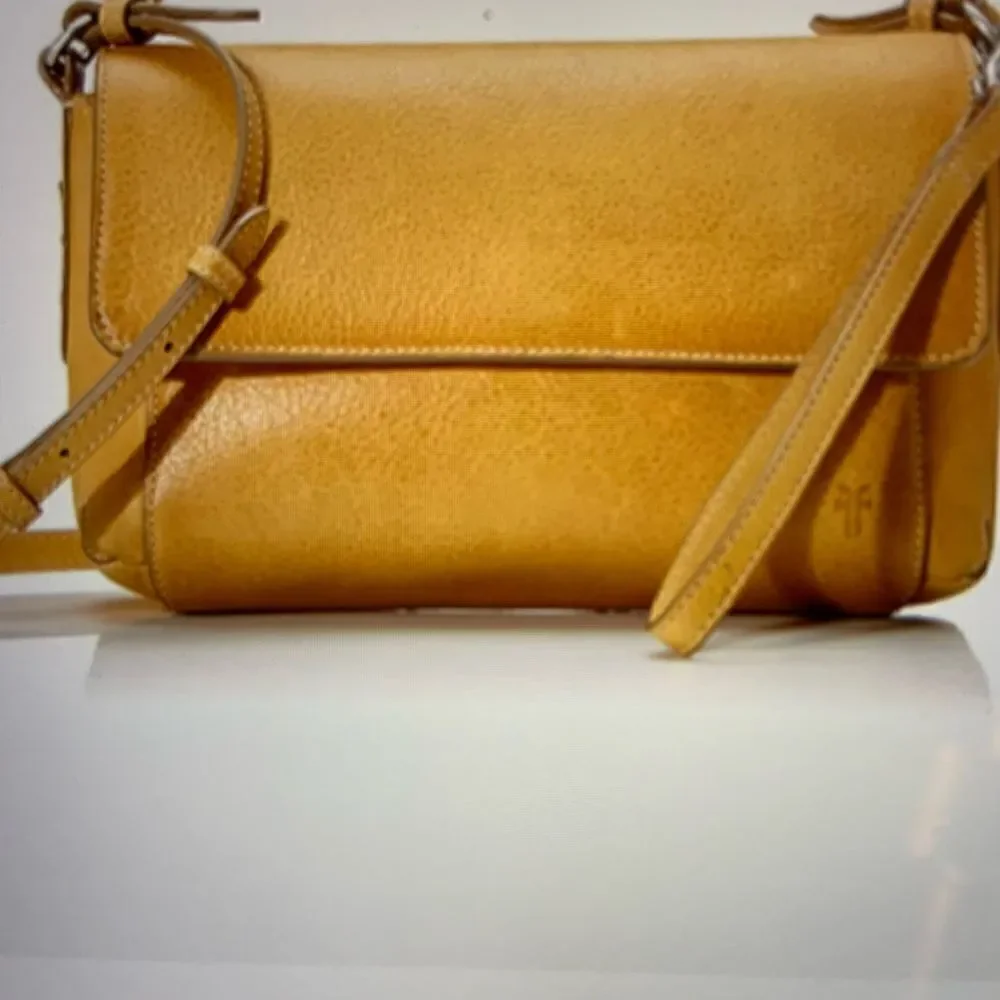 NWT Frye Reed Flap Leather Crossbody